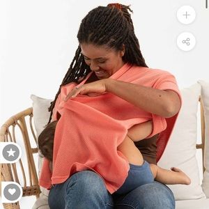 Coral Cocoon Nursing Cover by We Are Amma